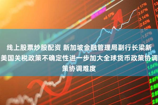 线上股票炒股配资 新加坡金融管理局副行长梁新松：美国关税政策不确定性进一步加大全球货币政策协调难度
