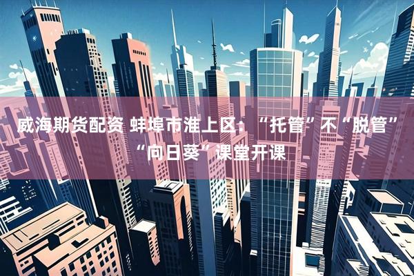 威海期货配资 蚌埠市淮上区：“托管”不“脱管” “向日葵”课堂开课